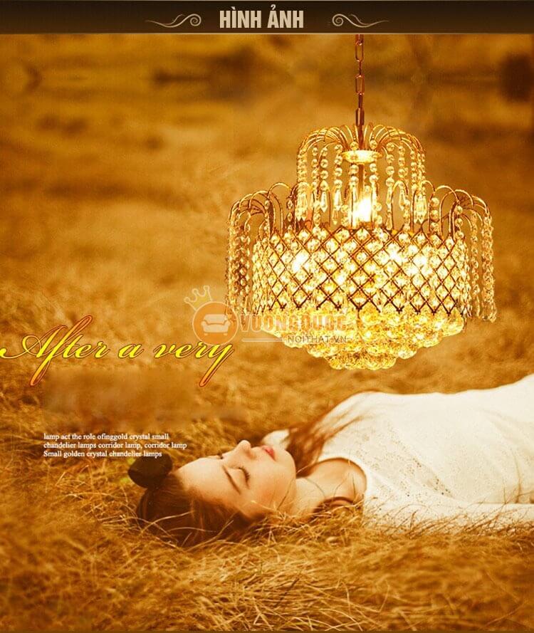 Đèn chùm pha lê thiết kế độc đáo CM167-3